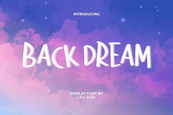 Back Dream: A Charming Fantasy Font for Web Design