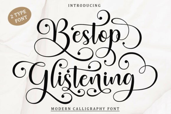 Bestop Glistening: A Sparkling Addition to Your Font Collection