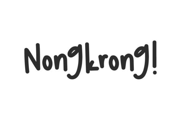 Boost Your Campaign with Nongkrong: A Cheerful Marker Font