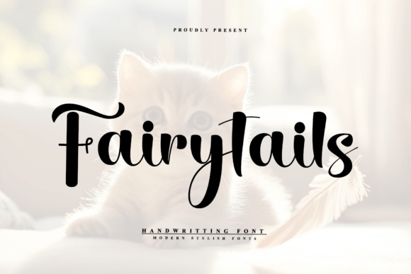 Discover Fairytails: A Graceful Script Font for Web Design