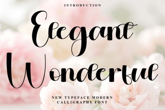 Elegant Wonderful: A Versatile Font for Editorial Design