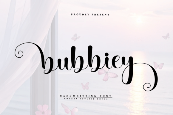 Enhance Your Brand with Bubbiey: A Charming Handwritten Font