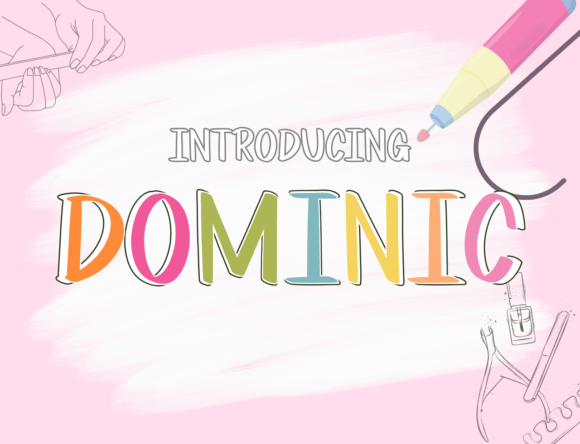 Enhance Your Brand with Dominic: A Versatile Script Font