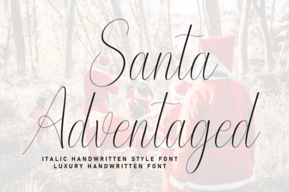 Enhance Your Brand with Santa Adventaged Font