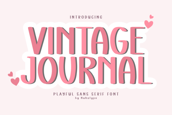 Enhance Your Campaigns with Vintage Journal Font