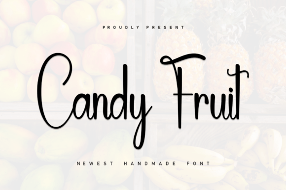 Enhance Your Editorial Design with Candy Fruit Font