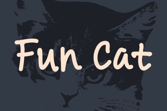 Fun Cat: A Charming Handwritten Font for Crafters