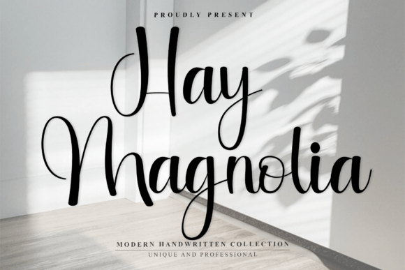 Hay Magnolia: A Bold and Charming Handwritten Font