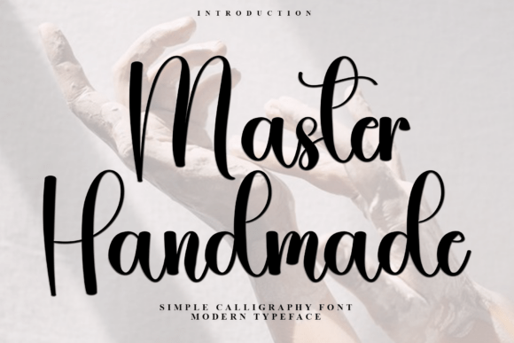 Master Handmade: A Font for Creative Flair