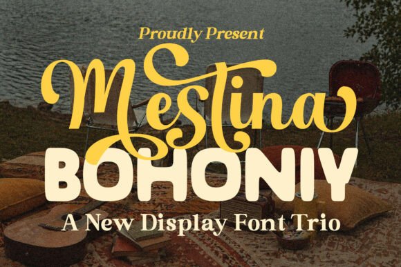 Mestina Bohoniy: A Charming Font for Crafters and Sellers