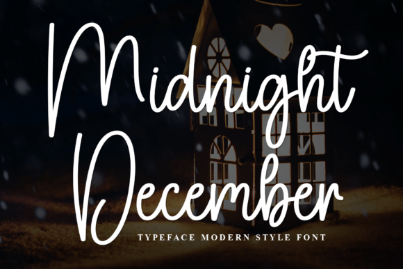 Midnight December: A Font for Creative Makers