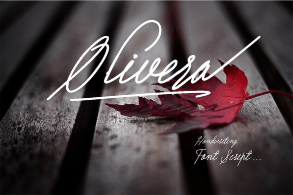 Olivera: A Script Font for Eye-Catching Campaigns