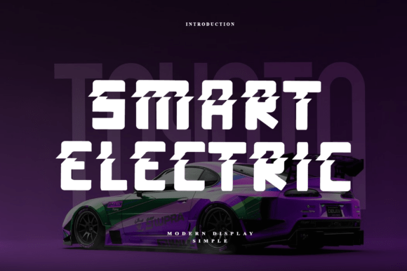 Smart Electric: A High-Octane Font for Crafters and Creators