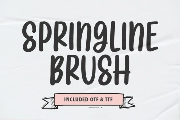 Springline Brush: A Font for Polished Branding
