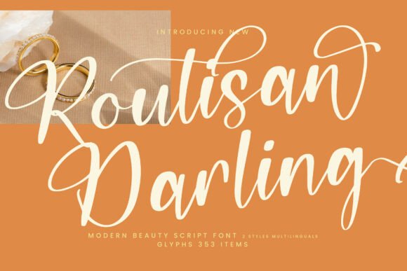 Transform Your Brand with Routisan Darling Font