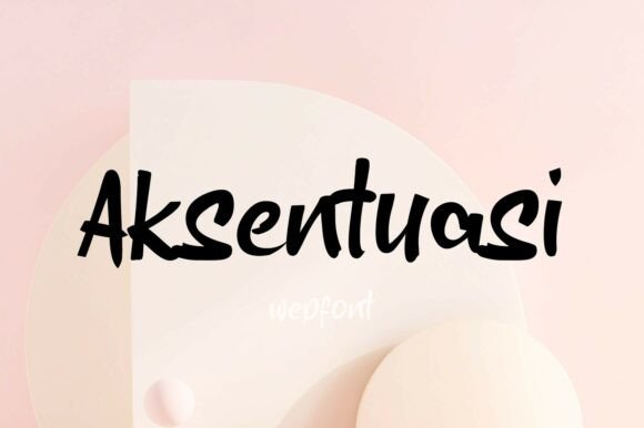 Transform Your Web Design with Aksentuasi Font