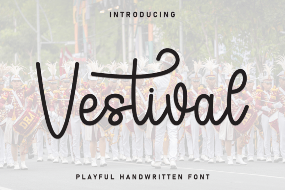 Vestival: A Charming Handwritten Font for Editorial Design